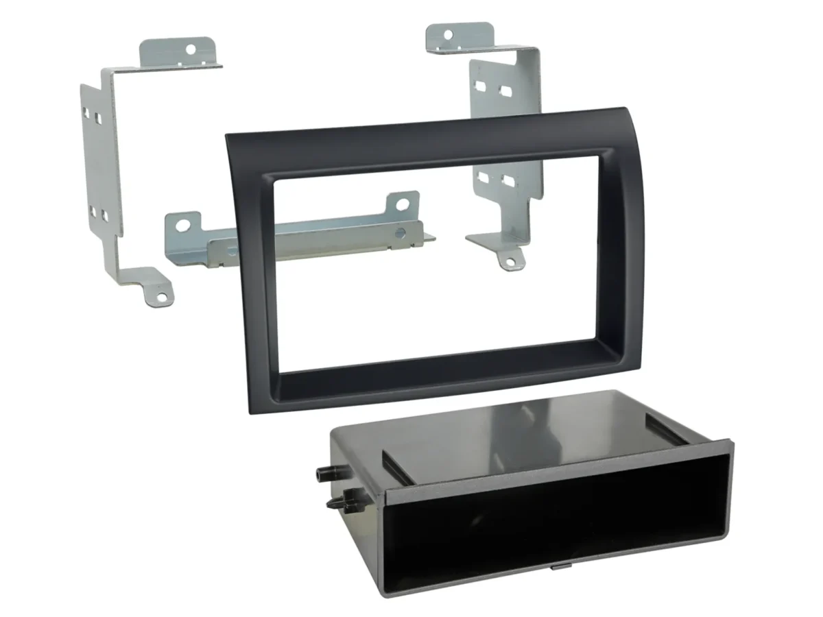 2-DIN Radioblende mit Fach Citroen/Fiat/Opel/Peugeot – Bild 1