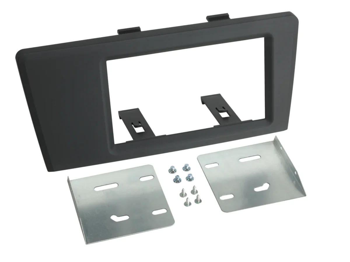 2-DIN Radioblende Volvo S60/V60/S70/V70/XC70 antrazit – Bild 1