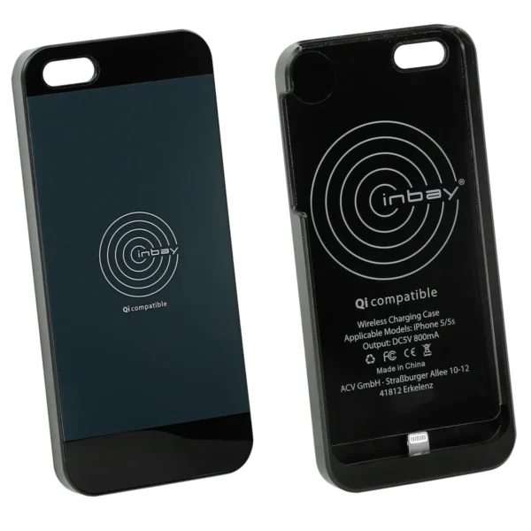 Inbay Ladeschale für iPhone 5/5S schwarz