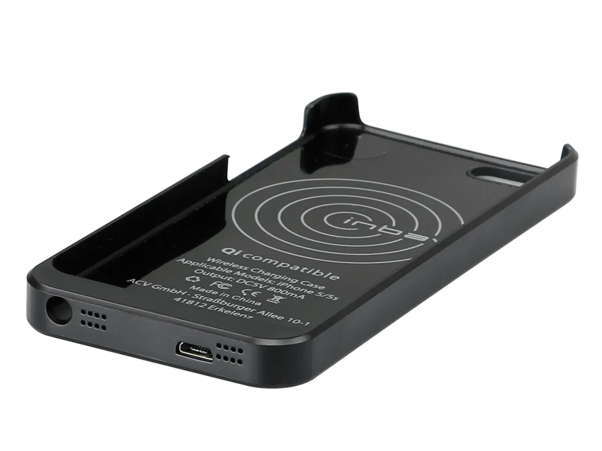 Inbay Ladeschale für iPhone 5/5S schwarz – Bild 2