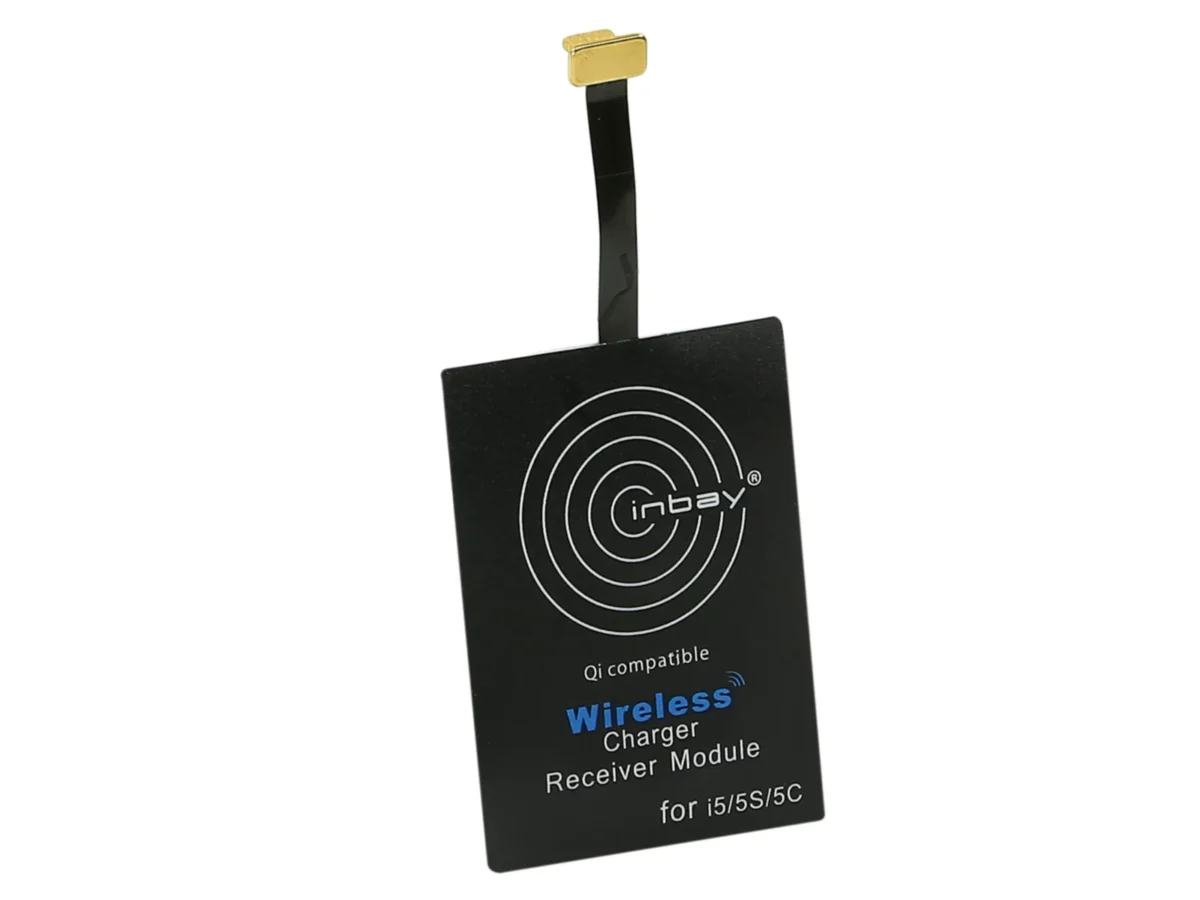 Inbay Induktiver Qi-Ladeempfänger iPhone 5/5S/5C/6/6S/6/7 – Bild 1