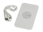 Induktive Qi - Tisch Ladestation weiss