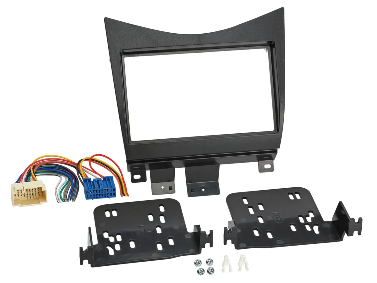 2-DIN Radioblende Honda Accord 01/2003-06/2008 schwarz – Bild 1