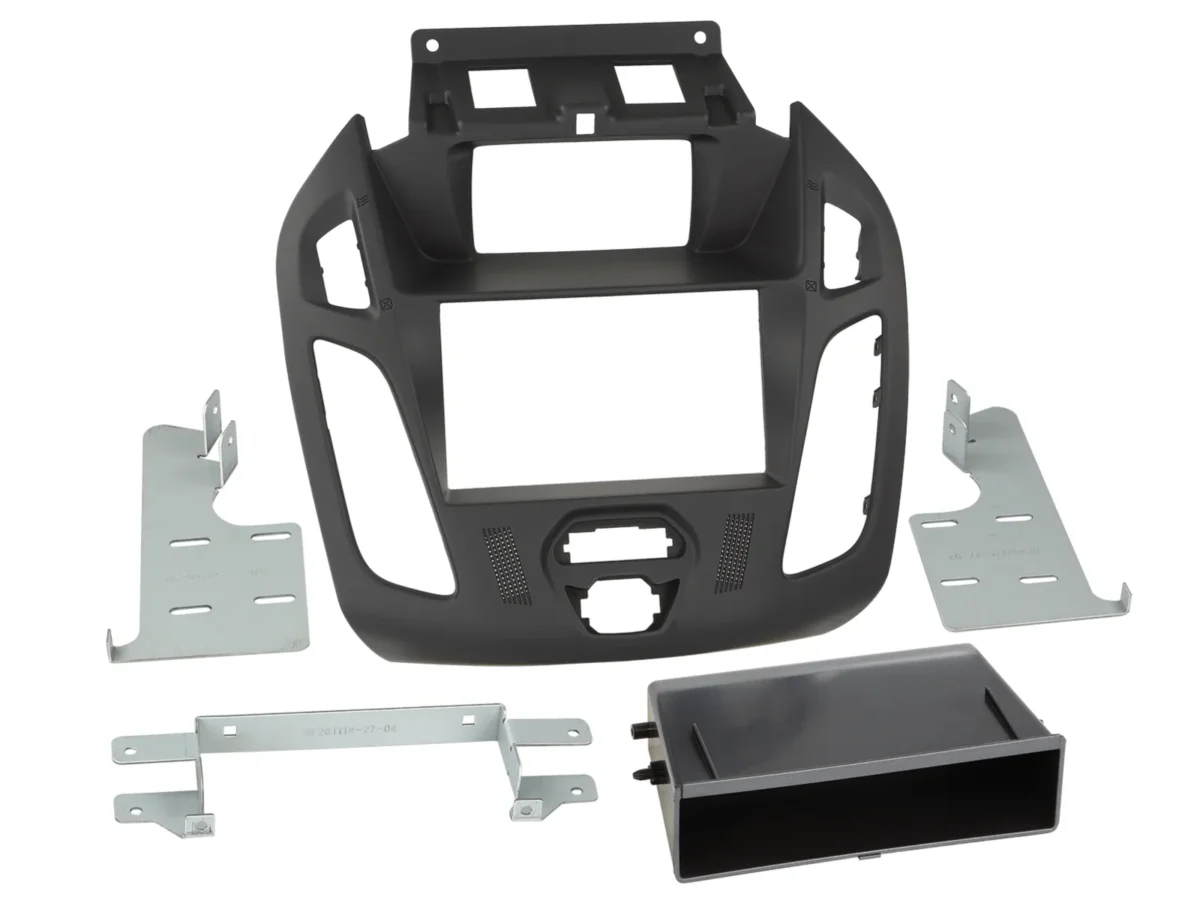 2-DIN Radioblende mit Fach Ford Connect Display schwarz – Bild 1