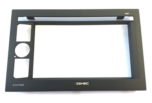 ZENEC Z-N720 Frontplatte matt schwarz