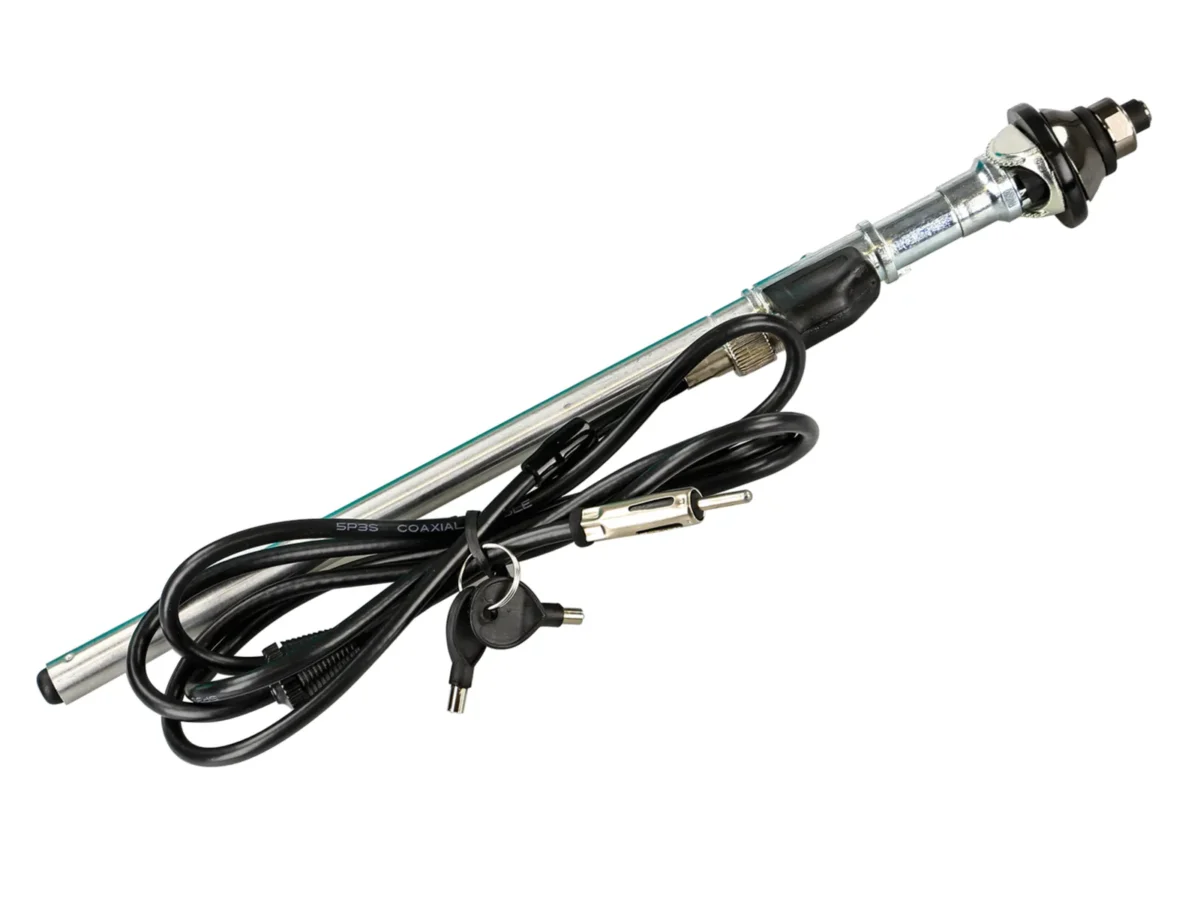 Teleskopantenne AM/FM universal passiv chrom – Bild 1