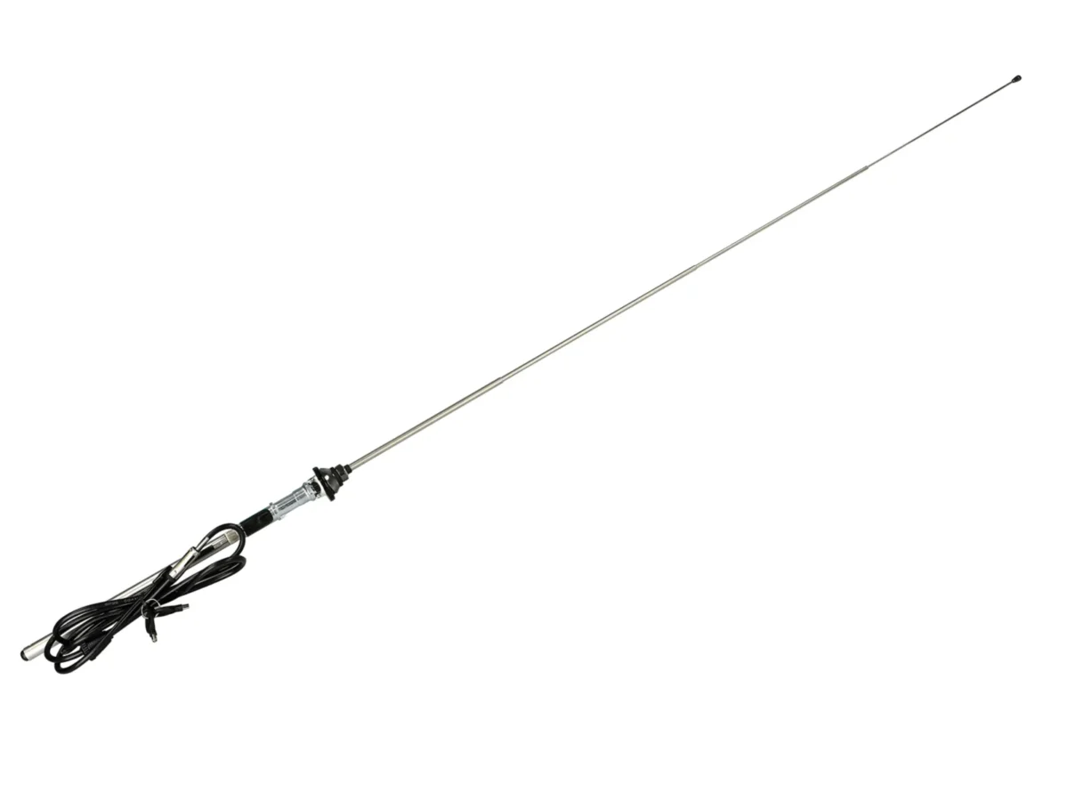 Teleskopantenne AM/FM universal passiv chrom – Bild 2