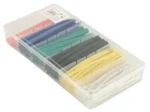 Schrumpfschlauch-Set 100-teilig in Sortimentsbox, bunt – Bild 3