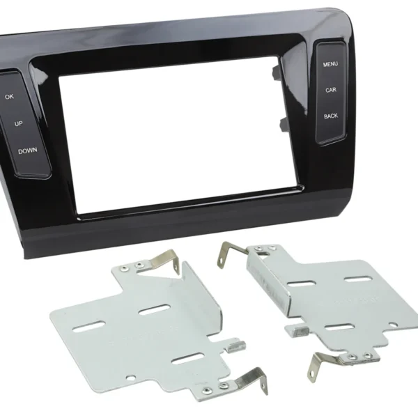2-DIN Radioblende Skoda Octavia 2013-2016 Klavierlack