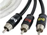 AV-KABEL 50CM, 3-KANAL AUDIO/VIDEO-CINCHKABEL