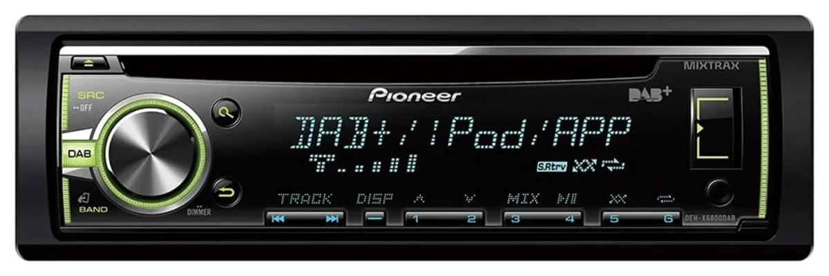 Pioneer DEH-X6800DAB - CD/MP3-Autoradio mit DAB / USB / iPod / AUX-IN – Bild 1