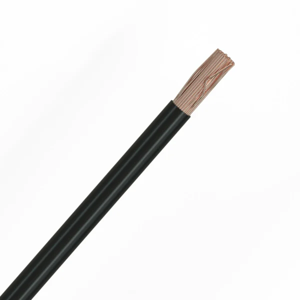 Installationskabel 6mm Schwarz 100 Kupfer
