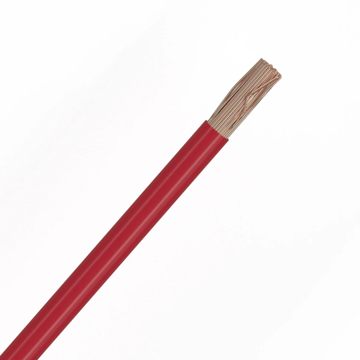 Installationskabel 1.5mm Rot 100 Kupfer – Bild 1