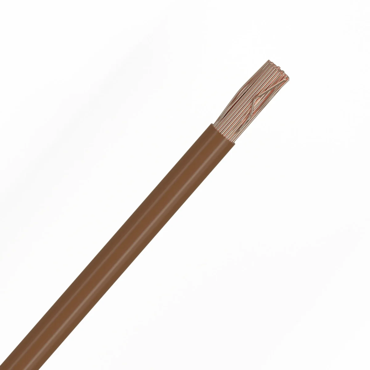 Installationskabel 1.5mm Braun 100 Kupfer – Bild 1
