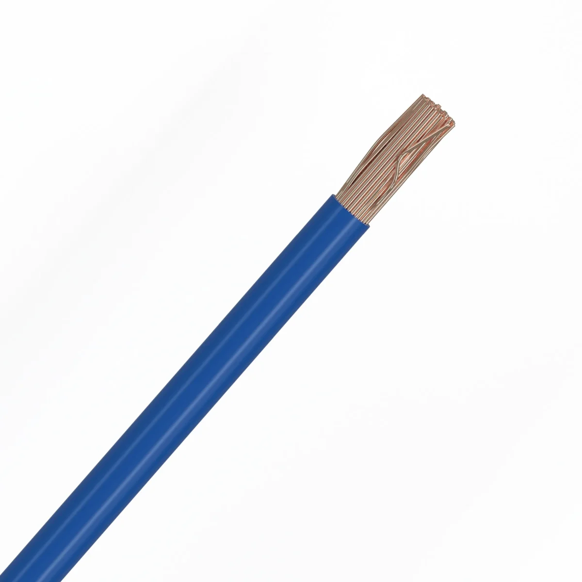 Installationskabel 1.5mm Blau 100 Kupfer – Bild 1