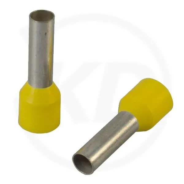 ADERENDHÜLSEN GELB 6.0 MM 10 STÜCK