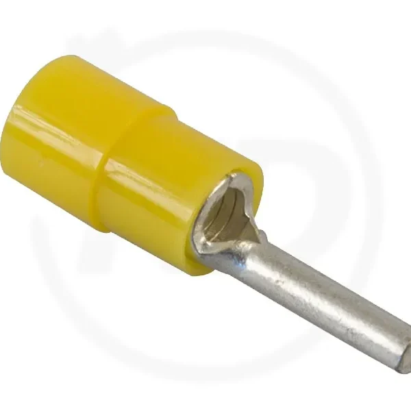STIFTKABELSCHUHE GELB 4.0 - 6.0 MM 10 STK