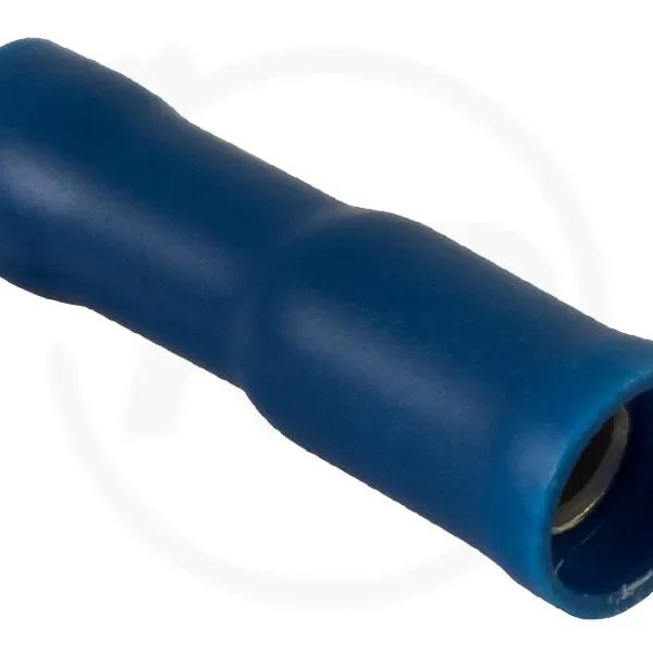 RUNDSTECKHÜLSEN BLAU 1.5 - 2.5 MM10 STÜCK