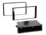 2-DIN Radioblende mit Fach Chevrolet/Nissan Klavierlack – Bild 2