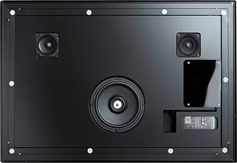 FLAT HIFI SYSTEM MIT WANDBILD MA-3 BLACK