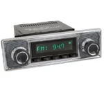 RETROSOUND Einsätze für Becker Frontblende, Nadelstreifen – Bild 4