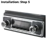 RETROSOUND Befestigungsmaterial - Universal DIN Einbausatz, komplett – Bild 7
