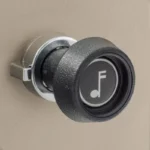 RETROSOUND hinterer Bedienring, Kunststoff, verchromt – Bild 6