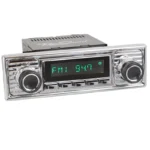 RETROSOUND Einsätze für Becker Frontblende, verchromt – Bild 4
