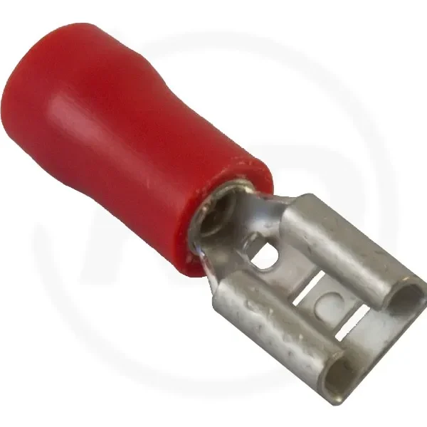 FLACHSTECKHÜLSE ROT 0.5-1.0 MM / 2.8 MM 10