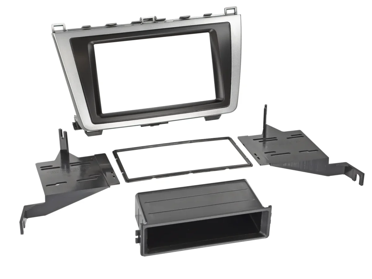2-DIN RB Mazda 6 2008-2012 schwarz/silber – Bild 1