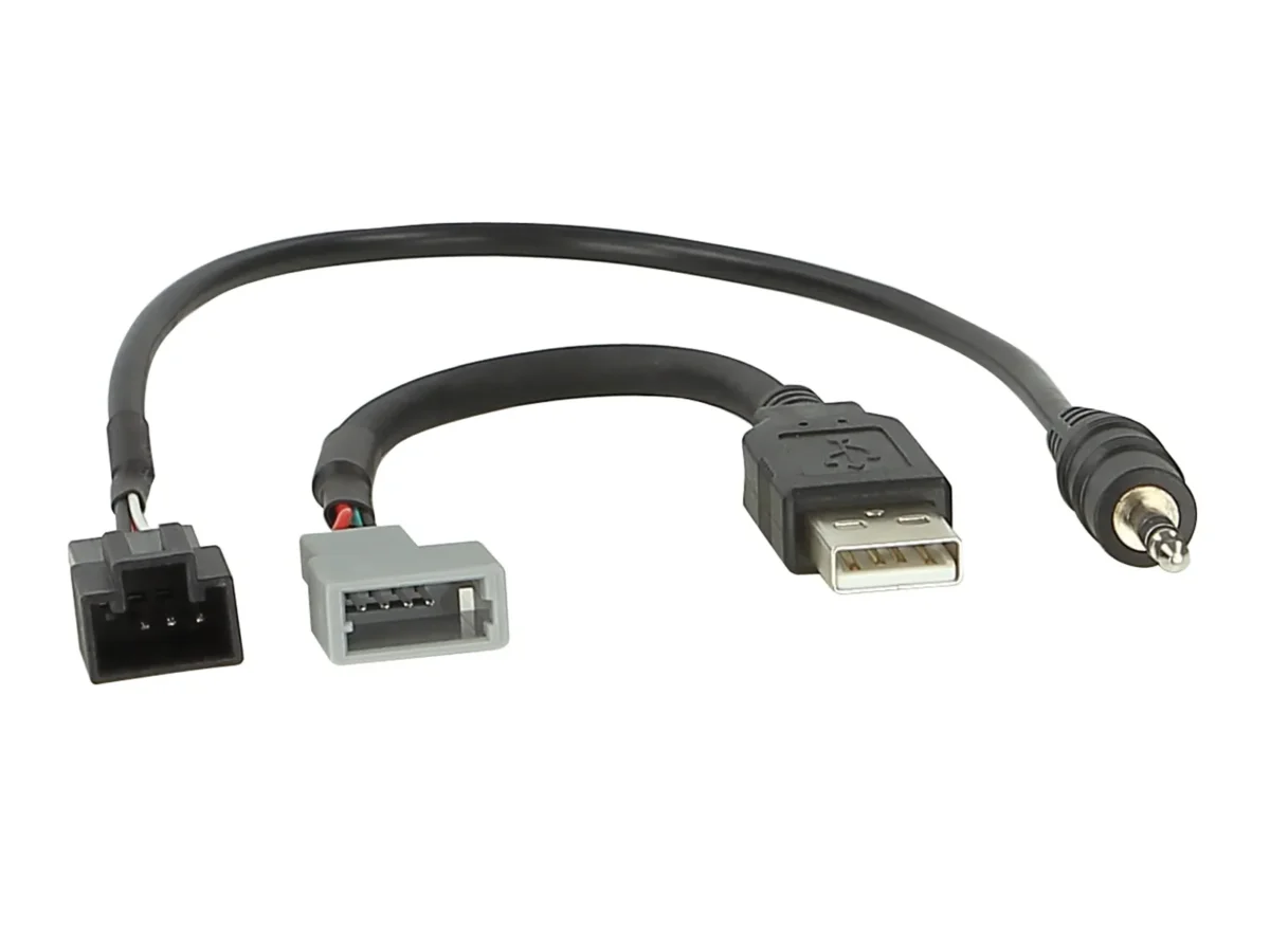 USB / AUX Adapter SsangYong Tivoli AUX 3,5mm Klinke – Bild 1
