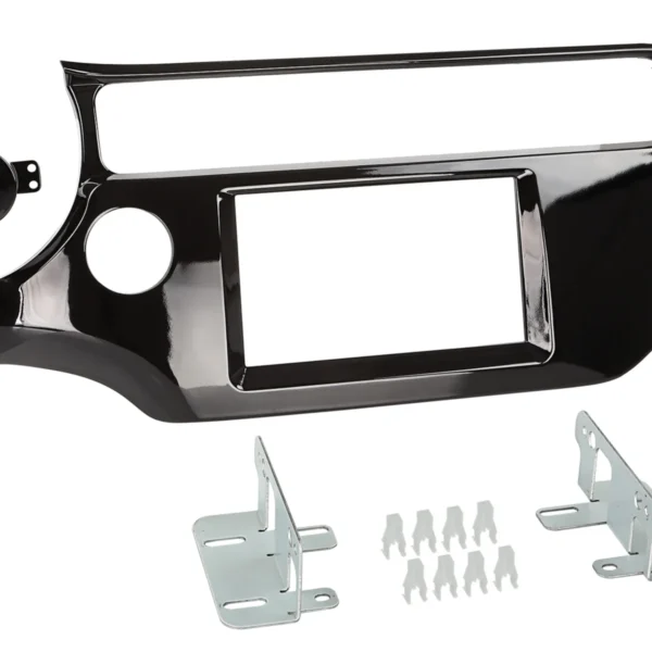 2-DIN RB Kia Rio 03/2015- Klavierlack / schwarz