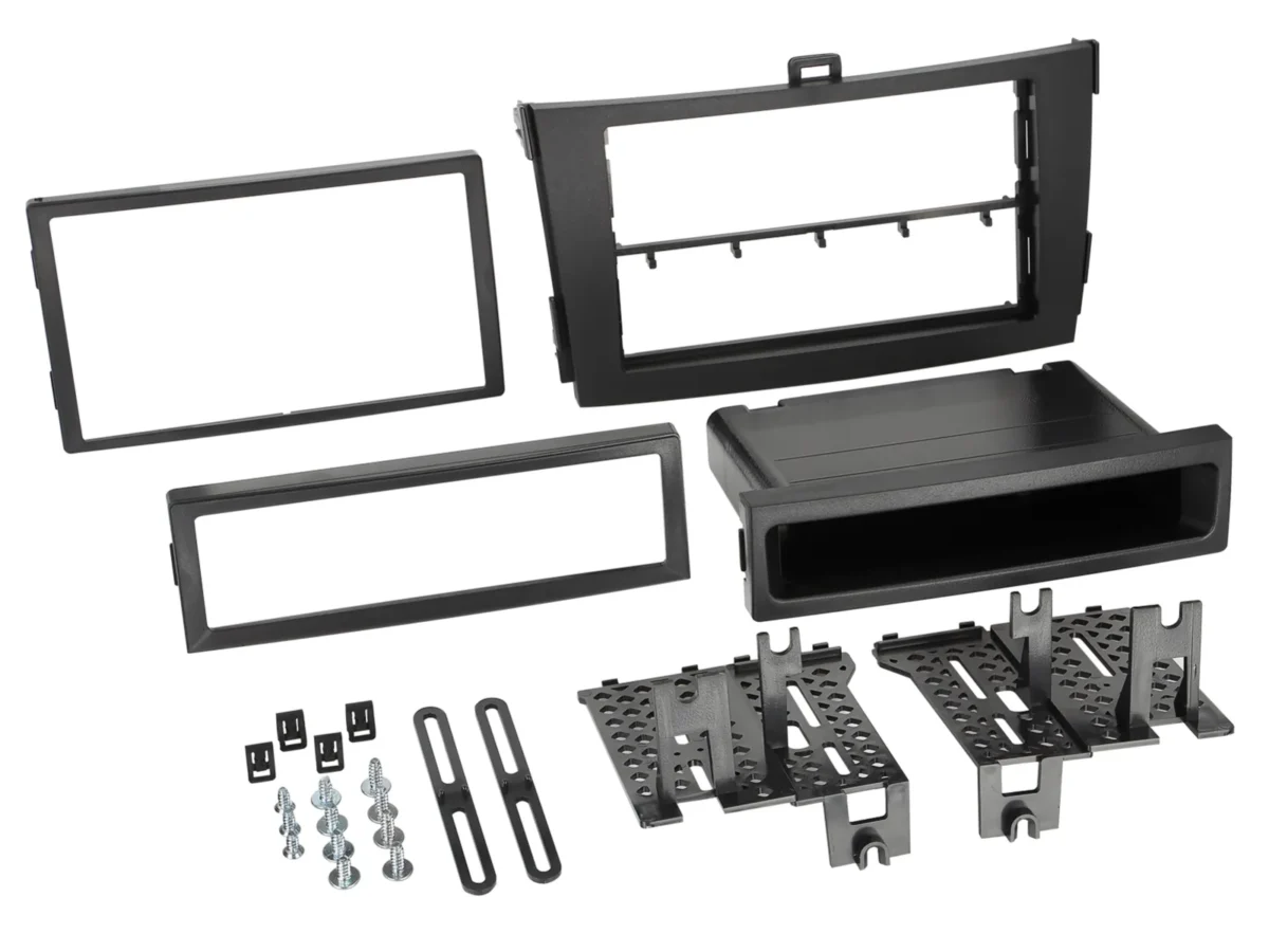 2-DIN RB mit Ablagefach Toyota Corolla 2009 schwarz – Bild 1