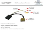 Rückfahrkamera Interface VW RNS510, RNS315, Columbus, RCD510 – Bild 4