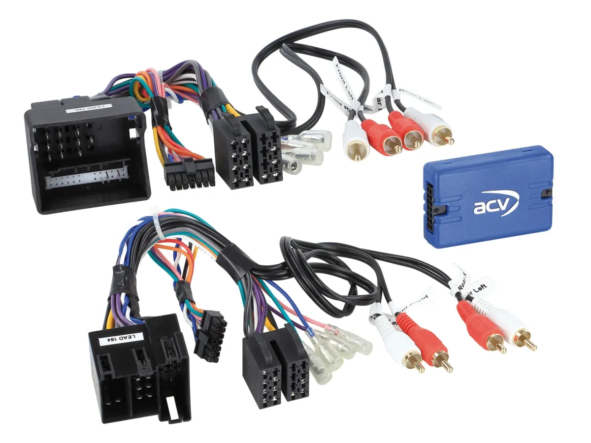 Lenkradfernbedienungsadapter Audi mit CAN-BUS und ISO/Quadlock-Anschluss – Bild 1