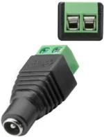 DC Netzteil-Buchse 2,1 x 5,5 mm schraubbar 2 Stk. – Bild 2