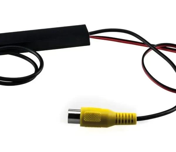 2x Video Cinch-Switch: Y-Adapter mit Umschalt-Automatik