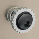 RETROSOUND vorderer Bedienknopf, Metall, verchromt, schwarz lackiert – Bild 14