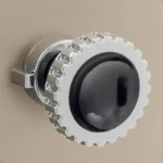 RETROSOUND vorderer Bedienknopf, Metall, verchromt, schwarz lackiert – Bild 8
