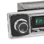 RETROSOUND universelle Einsätze für Becker Frontblende, schwarz glatt – Bild 3