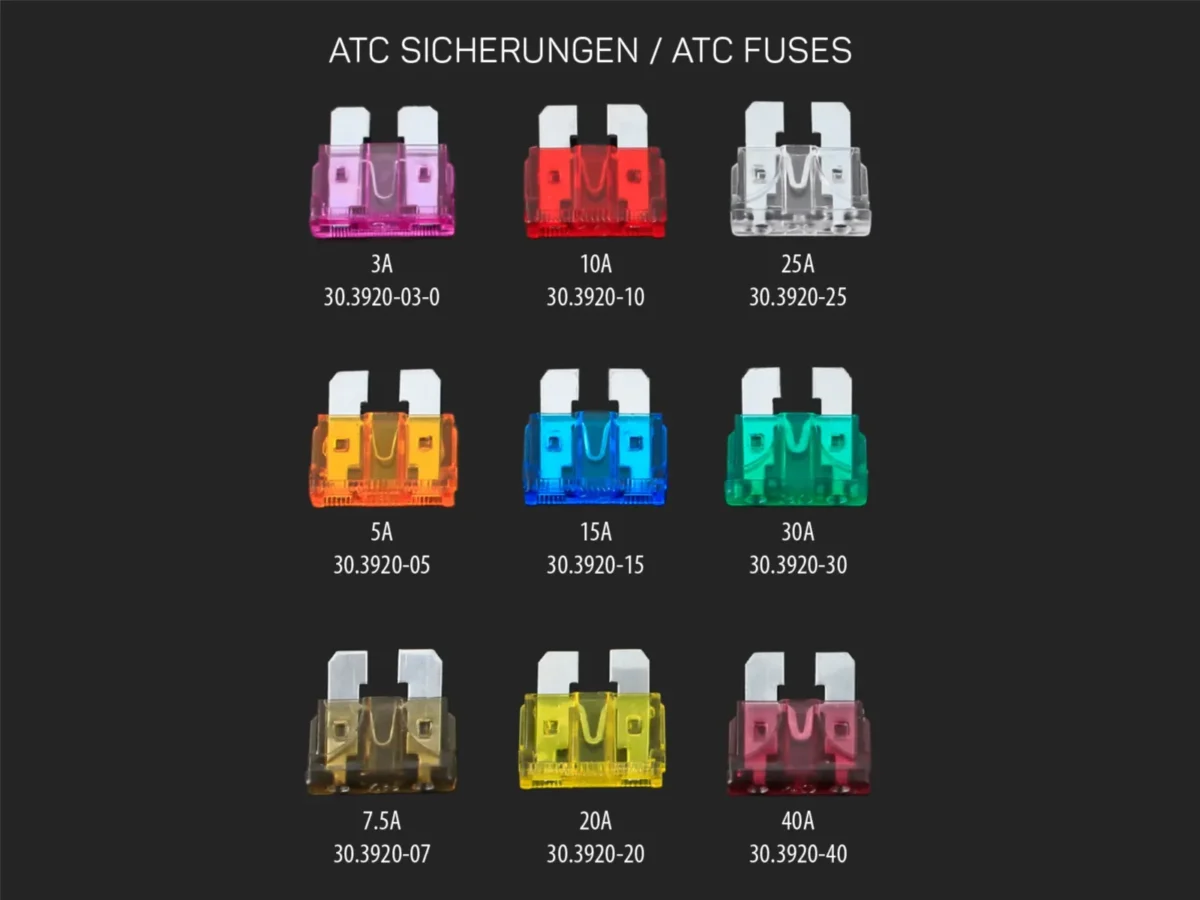 ATC Sicherung 30 Ampere 5 Stück – Bild 2