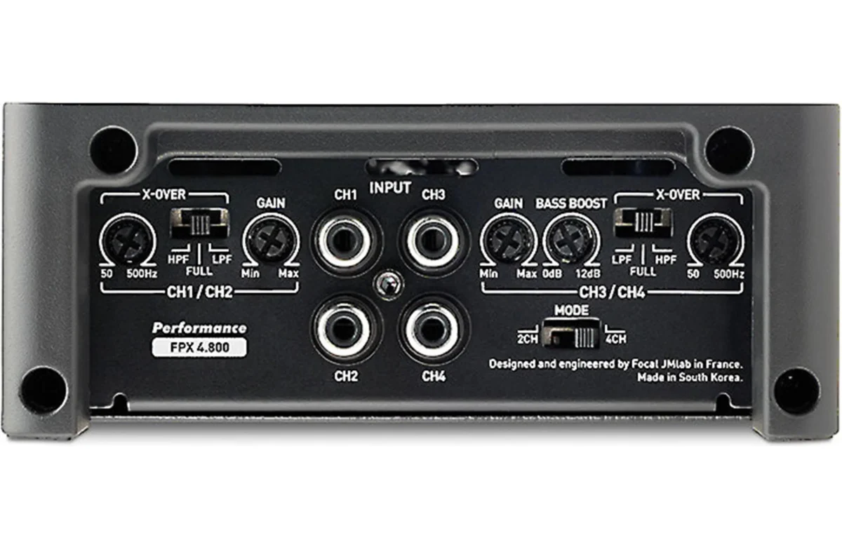 Focal FPX4.800 4-Kanal Verstärker 4 x 120 W – Bild 4