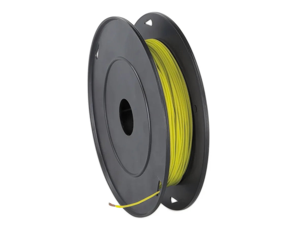 SPULE FLRY KABEL 0.75 MM GELB 100 METER – Bild 1