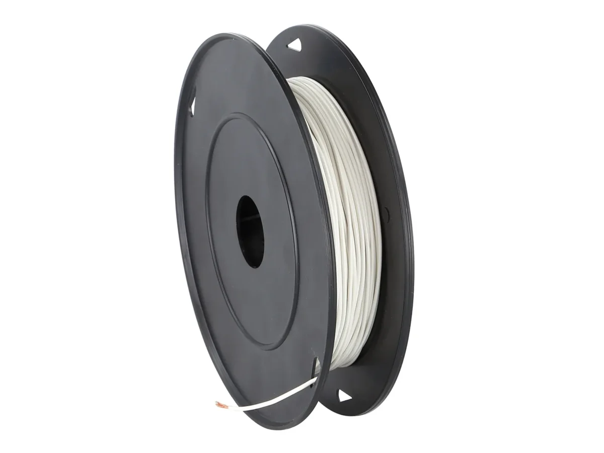 SPULE FLRY KABEL 0.75 MM WEISS 100 METER – Bild 1