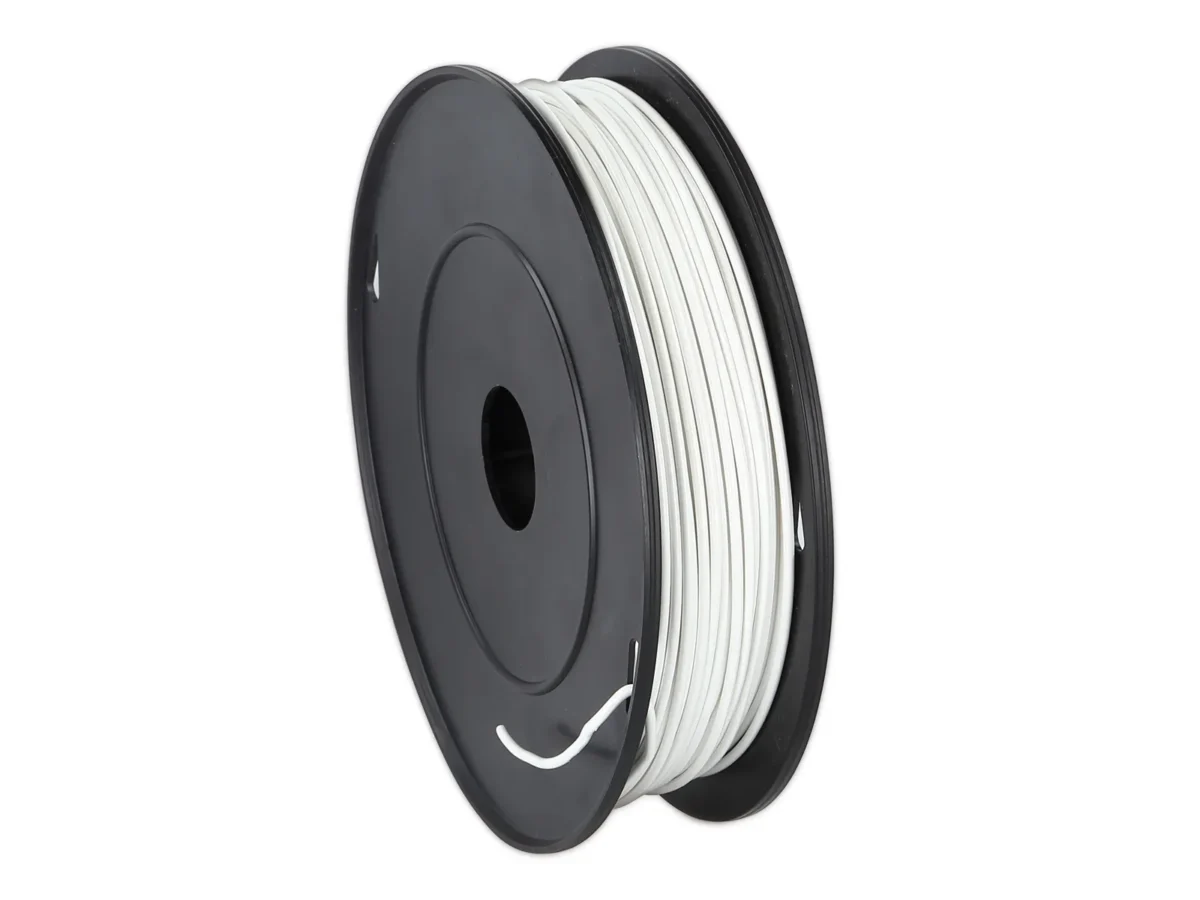Spule FLRY Kabel 1.50 mm weiss 100 Meter – Bild 1