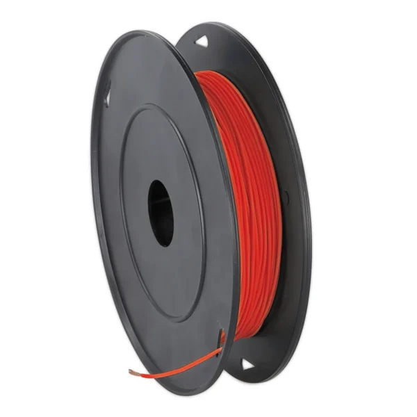 SPULE FLRY KABEL 0.75 MM ROT 100 METER