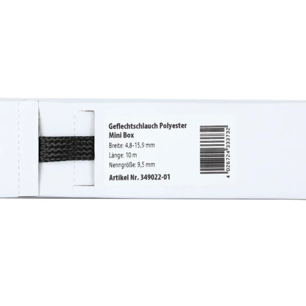 Geflechtschlauch Mini Box 4,8-15,9 mm / 10 m