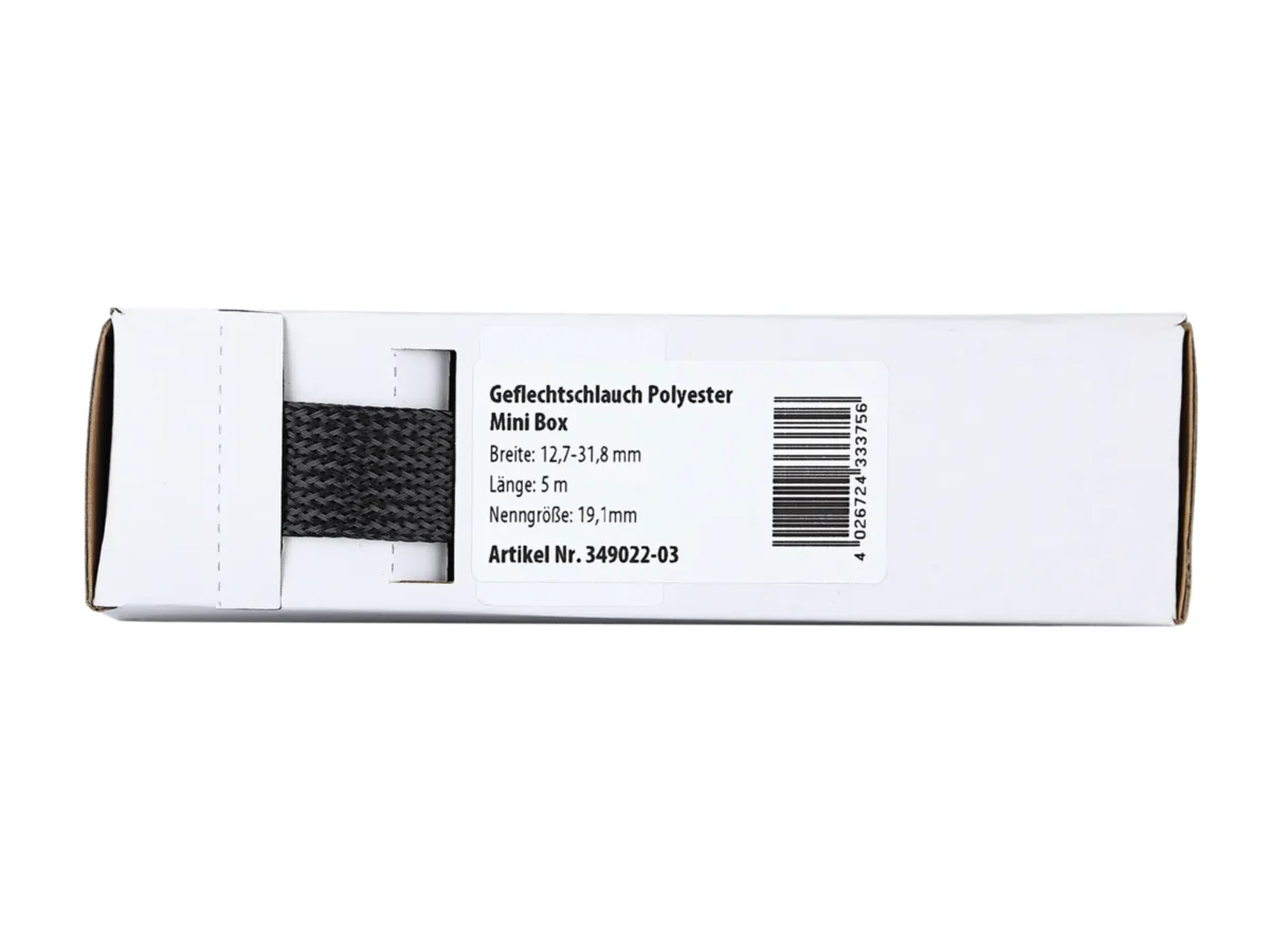Geflechtschlauch Mini Box 12,7-31,8 mm / 5 m – Bild 1
