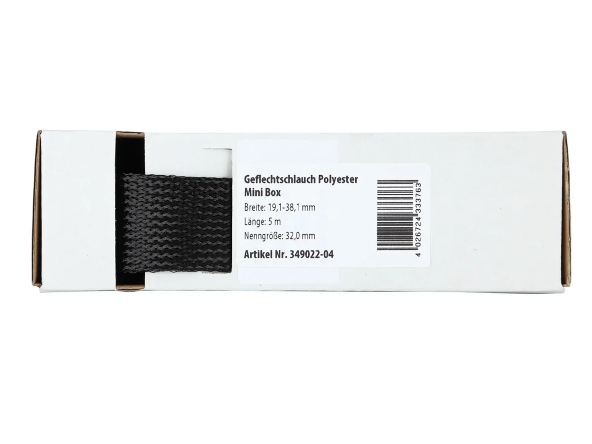 Geflechtschlauch Mini Box 19,1-38,1 mm / 5 m – Bild 1