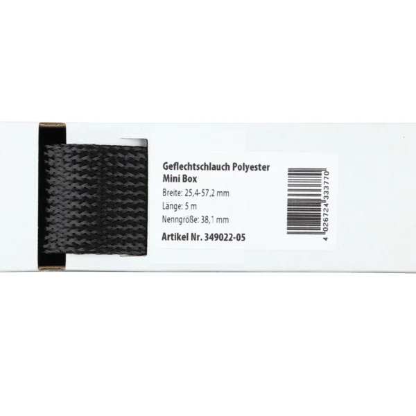 Geflechtschlauch Mini Box 25,4-57,2 mm / 5 m